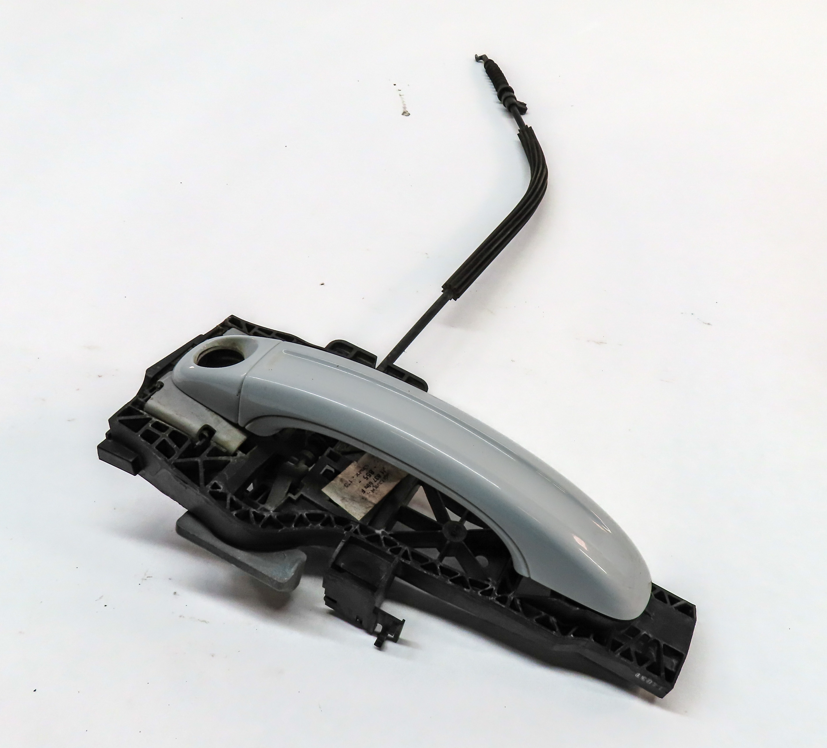 2007-2015 AUDI Q7 (4L) FRONT LEFT DRIVER KEYLESS EXTERIOR DOOR HANDLE (White) — exact item pictured